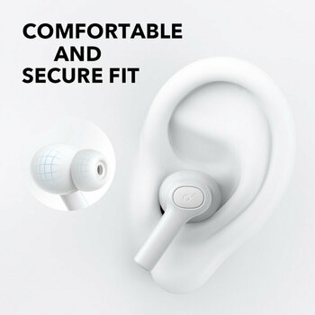 True Wireless In-ear Anker Soundcore R100 Biela True Wireless In-ear - 12