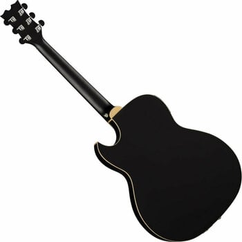 elektroakustisk gitarr Dean Guitars Exhibition A/E Black Satin - 2