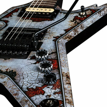 Elektriska gitarrer Dean Guitars Dime Razorback Custom Rust Graphic - 4