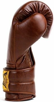 Boxerské a MMA rukavice Everlast 1912 H&L Sparring Gloves Brown 12 oz - 4