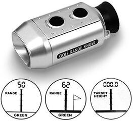 Laserowy dalmierz Colin Montgomerie Digital Golf Distance Finder Laserowy dalmierz Silver - 2