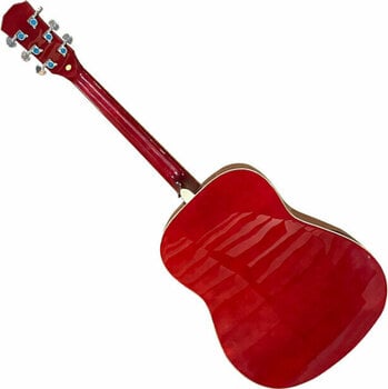 Dreadnought Guitar Pasadena SG028 Red Sunburst - 2