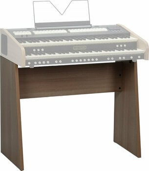 Wooden keyboard stand
 Viscount Keyboard Stand Cantorum Duo Brown - 2