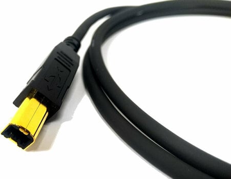 Hi-Fi USB-kábel SAEC SUS-380 Fekete Hi-Fi USB-kábel - 3