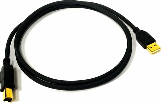 Hi-Fi USB-kábel SAEC SUS-380 Fekete Hi-Fi USB-kábel - 5