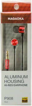 In-Ear-Kopfhörer Nagaoka P908 Red In-Ear-Kopfhörer - 2