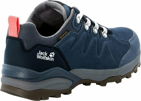 Womens Outdoor Shoes Jack Wolfskin Refugio Texapore Low W Dark Blue/Grey 37 Womens Outdoor Shoes - 3