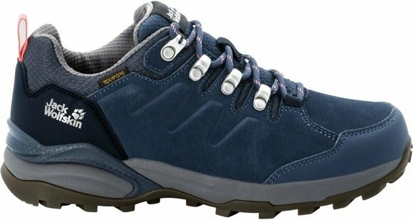Womens Outdoor Shoes Jack Wolfskin Refugio Texapore Low W Dark Blue/Grey 37,5 Womens Outdoor Shoes - 2