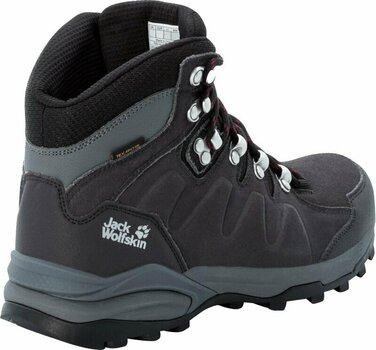 Dámske outdoorové topánky Jack Wolfskin Refugio Texapore Mid W Dark Steel/Purple 36 Dámske outdoorové topánky - 3