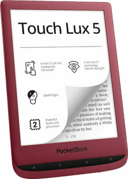 Čítačka kníh PocketBook 628 Touch Lux 5 - Ruby Red - 4