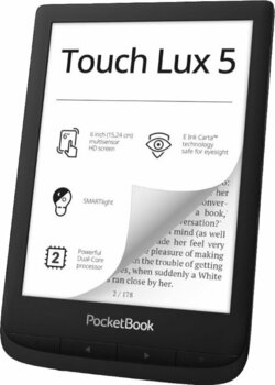 Leitor de livros eletrónicos PocketBook 628 Touch Lux 5 Ink Black Leitor de livros eletrónicos - 6