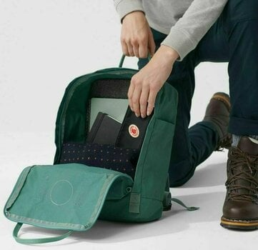 Lifestyle Backpack / Bag Fjällräven Kånken Sky Blue 16 L Backpack - 12