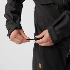Jakna na otvorenom Fjällräven Keb Eco-Shell Black - 5