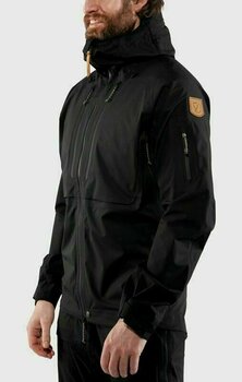Outdoor Jacket Fjällräven Keb Eco-Shell Black L Outdoor Jacket - 12