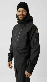 Outdoor Jacket Fjällräven Keb Eco-Shell Black L Outdoor Jacket - 13