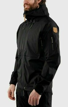 Udendørs jakke Fjällräven Keb Eco-Shell Udendørs jakke Black XL - 12