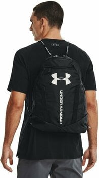 Lifestyle Backpack / Bag Under Armour UA Undeniable Black/Black/Metallic Silver 20 L Backpack - 6