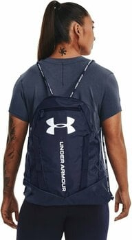 Lifestyle Backpack / Bag Under Armour UA Undeniable Midnight Navy/Midnight Navy/Metallic Silver 20 L Backpack - 6