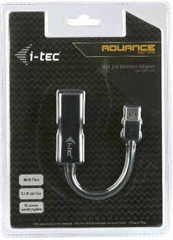 Adaptateur USB I-tec USB 2.0 Fast Ethernet Adapter Adaptateur USB Noir - 4