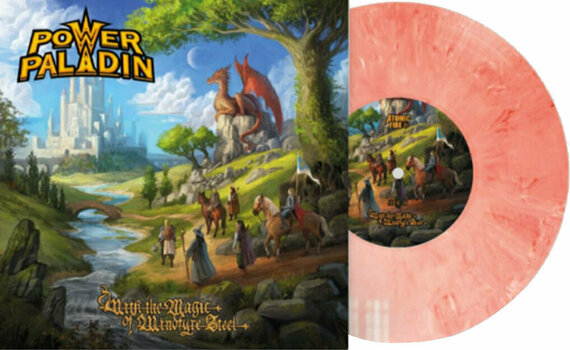 Hanglemez Power Paladin - With The Magic Of Windfyre Steel (Red & Transparent White Vinyl) (LP) - 2