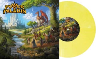 Vinyl Record Power Paladin - With The Magic Of Windfyre Steel (White & Orange) (LP) - 3