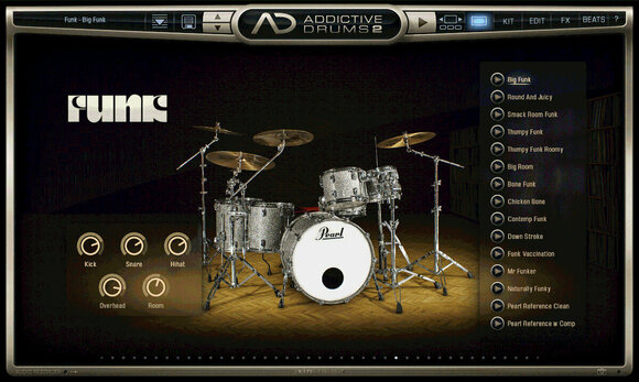 VST Instrument Studio -ohjelmisto XLN Audio Addictive Drums 2: Breaks & Beats Collection (Digitaalinen tuote) - 3