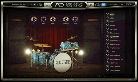 Studio Software XLN Audio Addictive Drums 2: Classic Rock Collection (Digitalt produkt) - 3