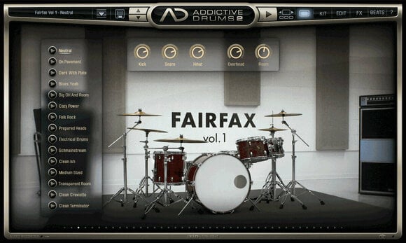 VST Instrument Studio Software XLN Audio Addictive Drums 2: Rock Collection (Digital product) - 3