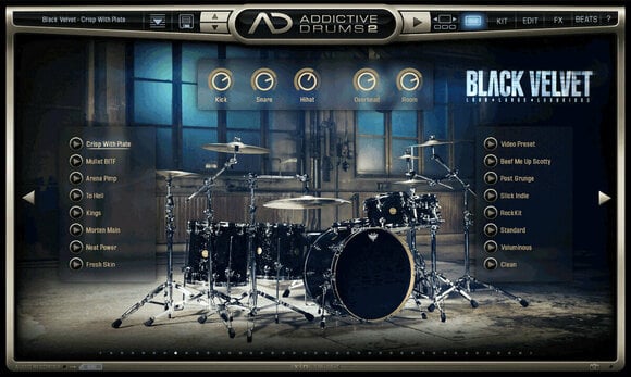 VST Instrument Studio -ohjelmisto XLN Audio Addictive Drums 2: Heavy Rock Collection (Digitaalinen tuote) - 3