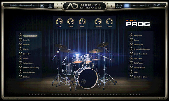Software de estúdio de instrumentos VST XLN Audio Addictive Drums 2: Metal Collection (Produto digital) - 3