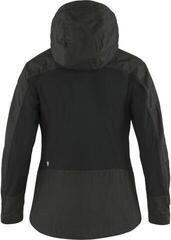Outdoor Jacket Fjällräven W Abisko Lite Dark Grey/Black XS Outdoor Jacket - 1
