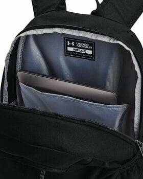 Лайфстайл раница / Чанта Under Armour UA Hustle Lite Backpack Black/Black/Pitch Gray 24 L Раница - 4