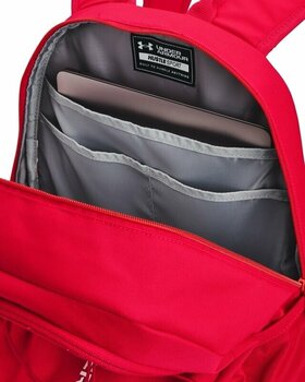Lifestyle Backpack / Bag Under Armour UA Hustle Sport Red/Red/Metallic Silver 26 L Backpack - 5