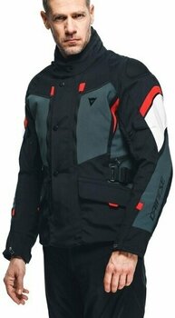 Tekstilna jakna Dainese Carve Master 3 Gore-Tex Black/Ebony/Lava Red 44 Tekstilna jakna - 5