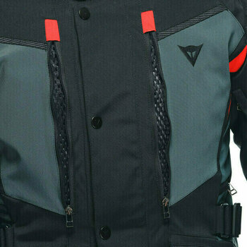 Textile Jacket Dainese Carve Master 3 Gore-Tex Black/Ebony/Lava Red 44 Textile Jacket - 12