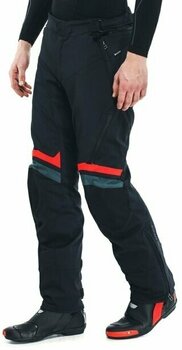 Pantalons en textile Dainese Carve Master 3 Gore-Tex Black/Lava Red 44 Regular Pantalons en textile - 7