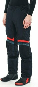 Textilní kalhoty Dainese Carve Master 3 Gore-Tex Black/Lava Red 46 Standard Textilní kalhoty - 3