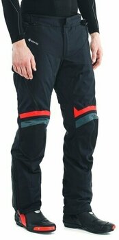 Pantalones de textil Dainese Carve Master 3 Gore-Tex Black/Lava Red 60 Regular Pantalones de textil - 8