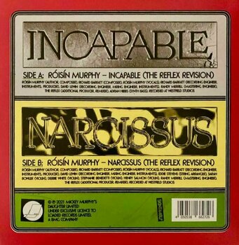 LP Róisín Murphy - Incapable / Narcissus (The Reflex Revision) (LP) - 2