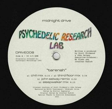 Грамофонна плоча Psychedelic Research Lab - Tarenah (LP) - 2