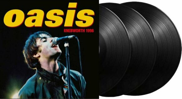 Hanglemez Oasis - Knebworth 1996 (3 LP) - 2