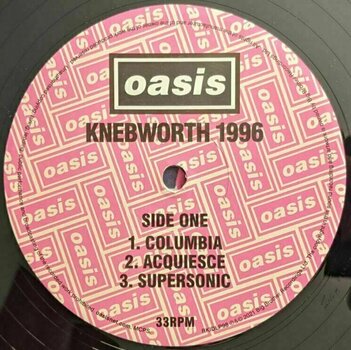 Vinyl Record Oasis - Knebworth 1996 (3 LP) - 3