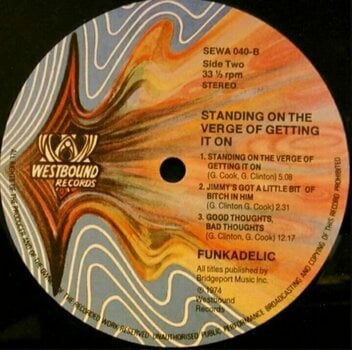 LP Funkadelic - Standing On The Verge Of Getting It On (LP) - 3