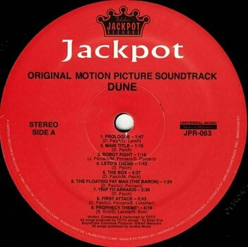 LP Various Artists - Dune 1984 (LP) (Reissue) - 3