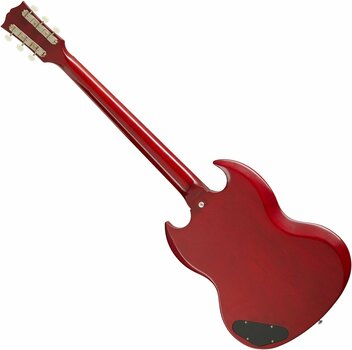 Guitare électrique Gibson 1963 SG Junior Reissue Lightning Bar VOS Cherry Red - 2