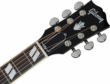 Guitare Dreadnought acoustique-électrique Gibson Hummingbird Standard Vintage Sunburst - 7