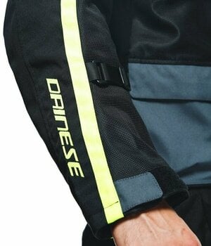 Giacca in tessuto Dainese Outlaw Black/Ebony/Fluo Yellow 48 Giacca in tessuto - 8