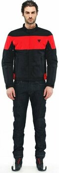 Tekstilna jakna Dainese Elettrica Air Black/Black/Lava Red 44 Tekstilna jakna - 3