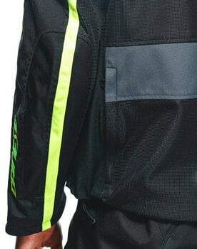 Giacca in tessuto Dainese Outlaw Black/Ebony/Fluo Yellow 48 Giacca in tessuto - 10
