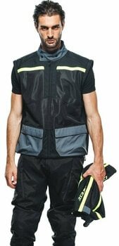 Giacca in tessuto Dainese Outlaw Black/Ebony/Fluo Yellow 48 Giacca in tessuto - 15